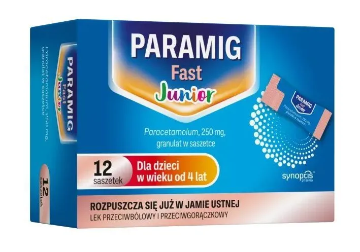 Paramig Fast Junior granulato, orale in bustina