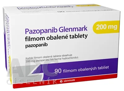 Pazopanib Glenmark compresse, rivestite con film