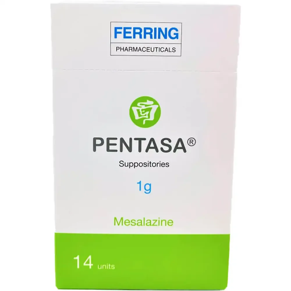 Pentasa supositorios, rectales