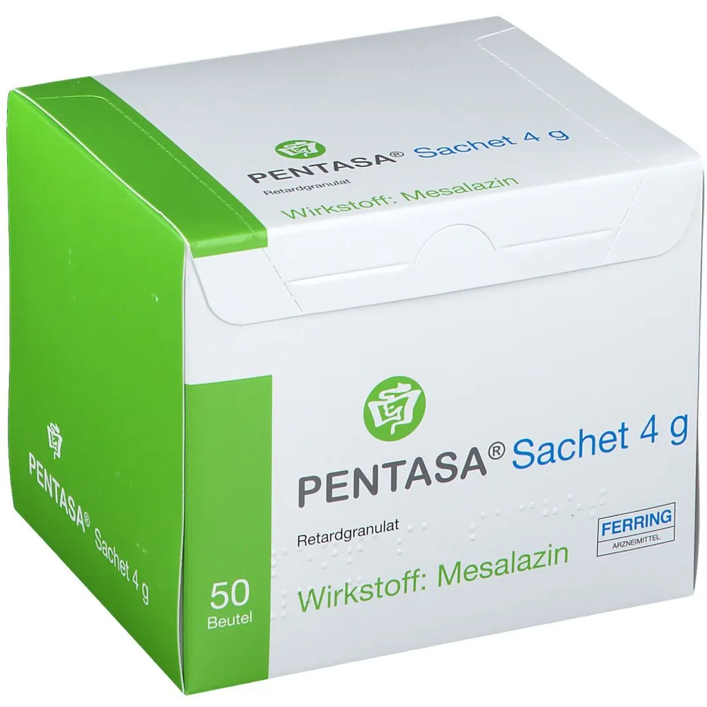 Pentasa granules, prolonged release