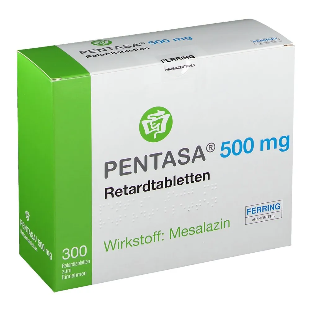 Pentasa tablets, prolonged release