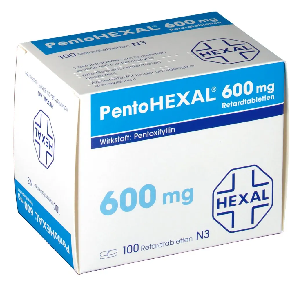 Pentohexal 600 retard comprimidos de liberación prolongada