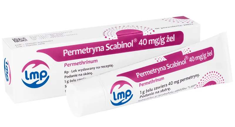 Перметрин скабинол гель