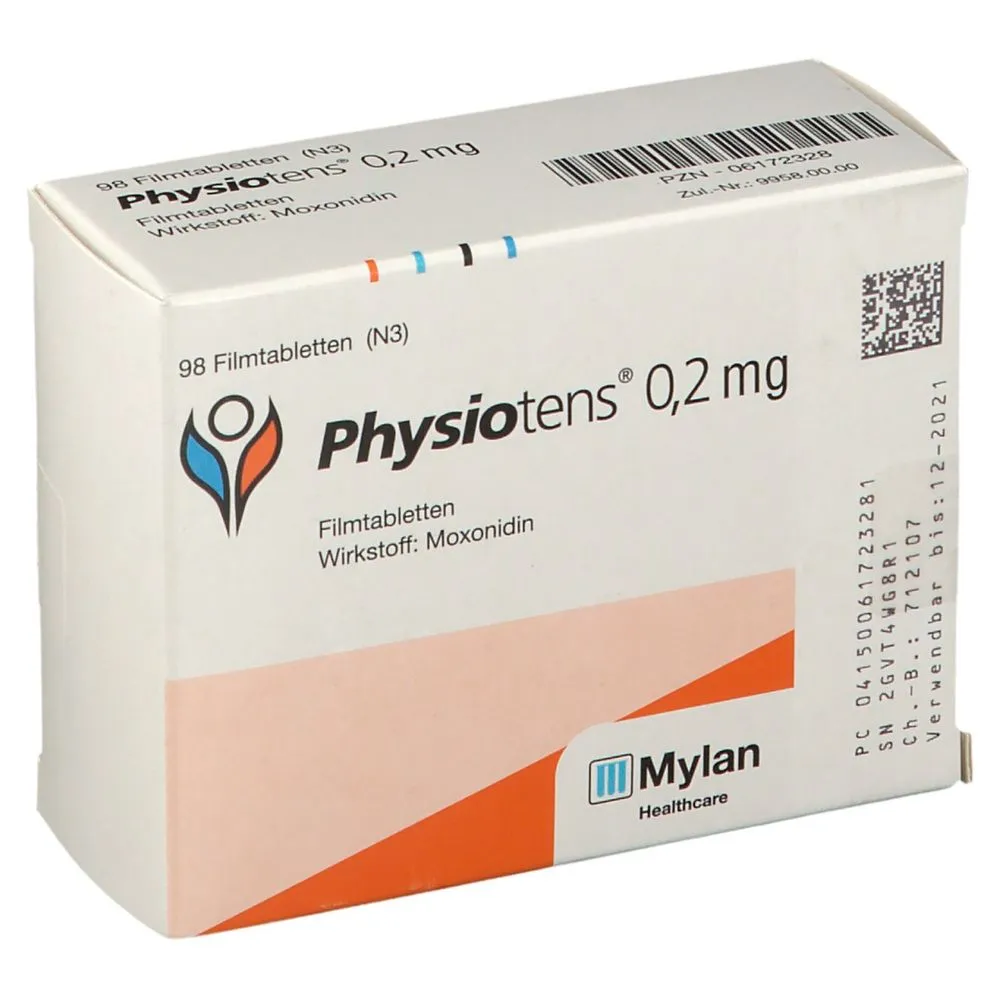Physiotens 0.2 tablets, film-coated