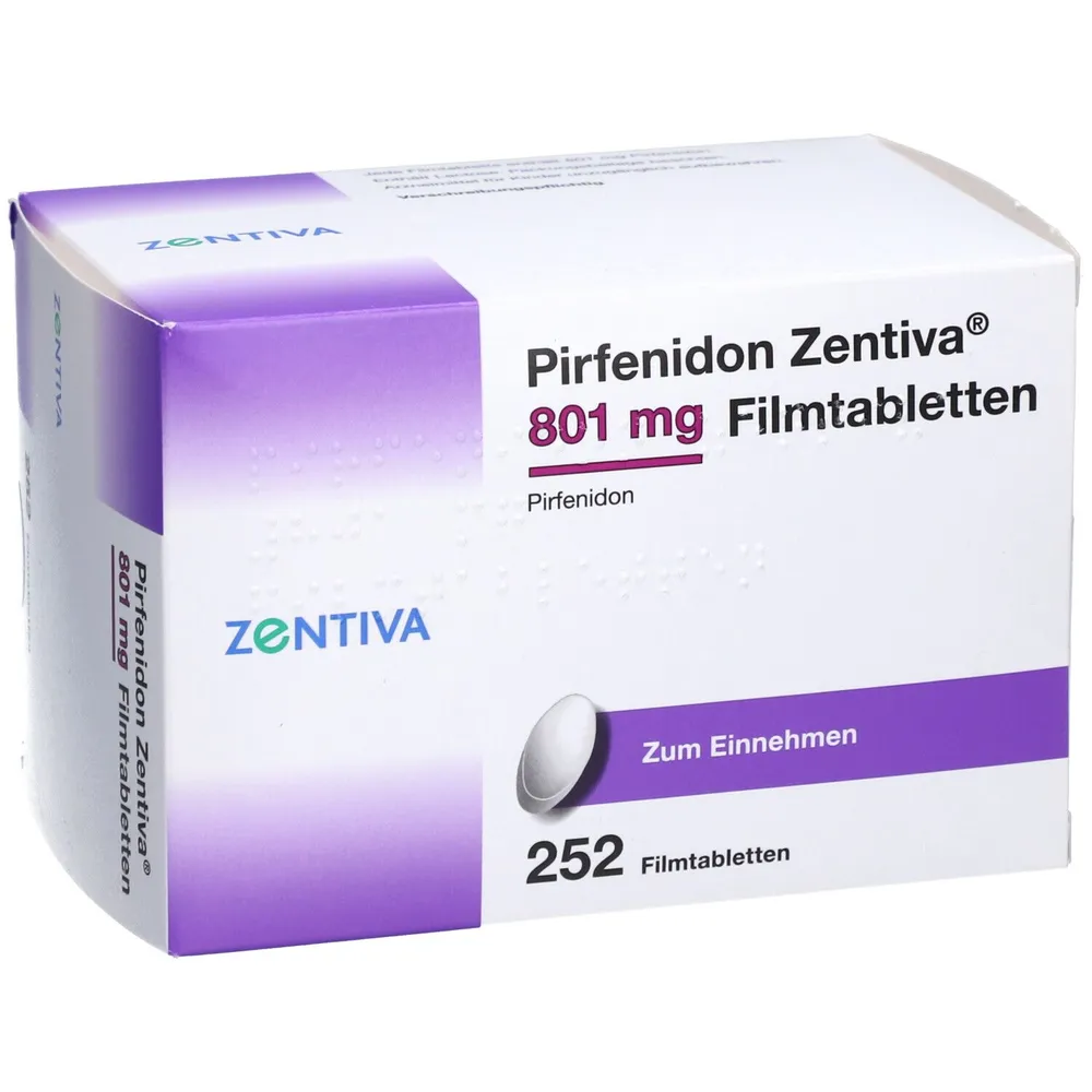 Pirfenidona Zentiva comprimidos recubiertos