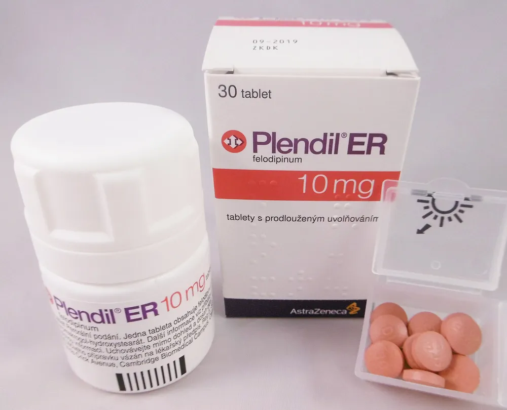 Plendil tablets, prolonged release