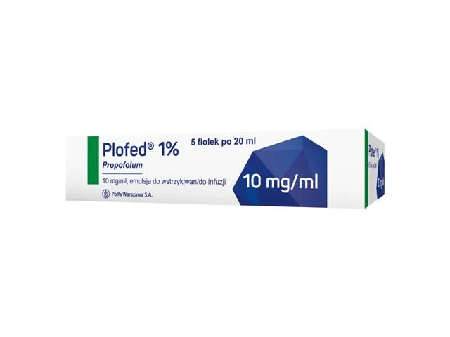 Plofed 1% soluzione per iniezione o infusione