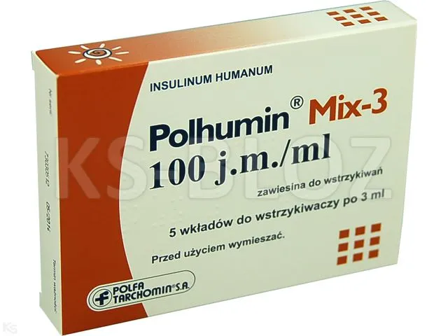 Polhumin mix-3 suspension for injection