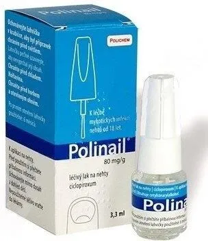 Polinail lakier do paznokci, leczniczy