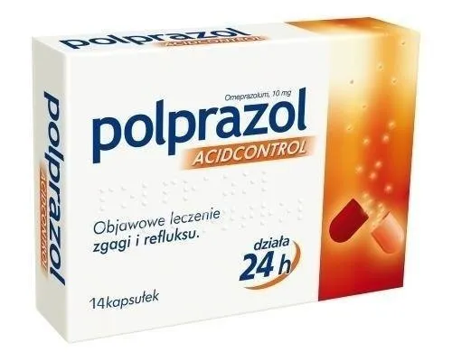 Polprazol acidcontrol capsules, hard, intestinal