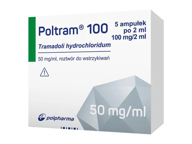 Poltram 100 solución para inyección