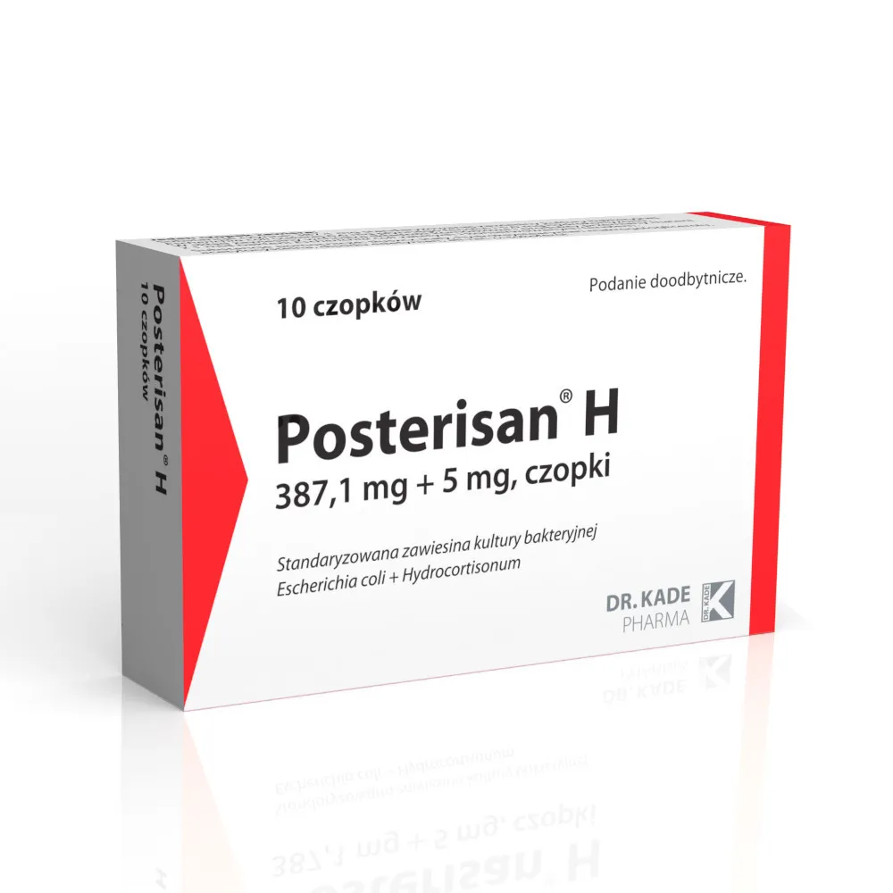 Posterisan H supositorios, rectales