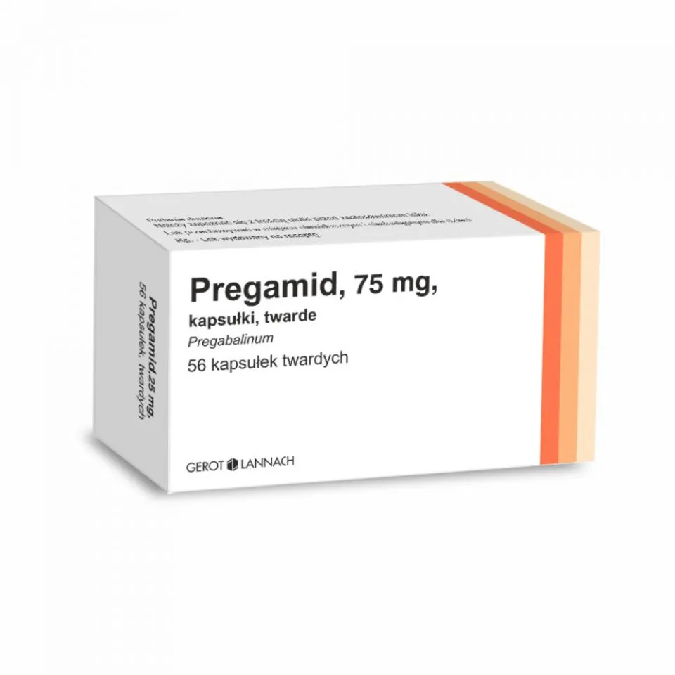 Pregamid capsule, dure