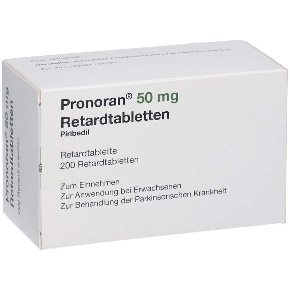 Pronoran tablets, film-coated, prolonged release