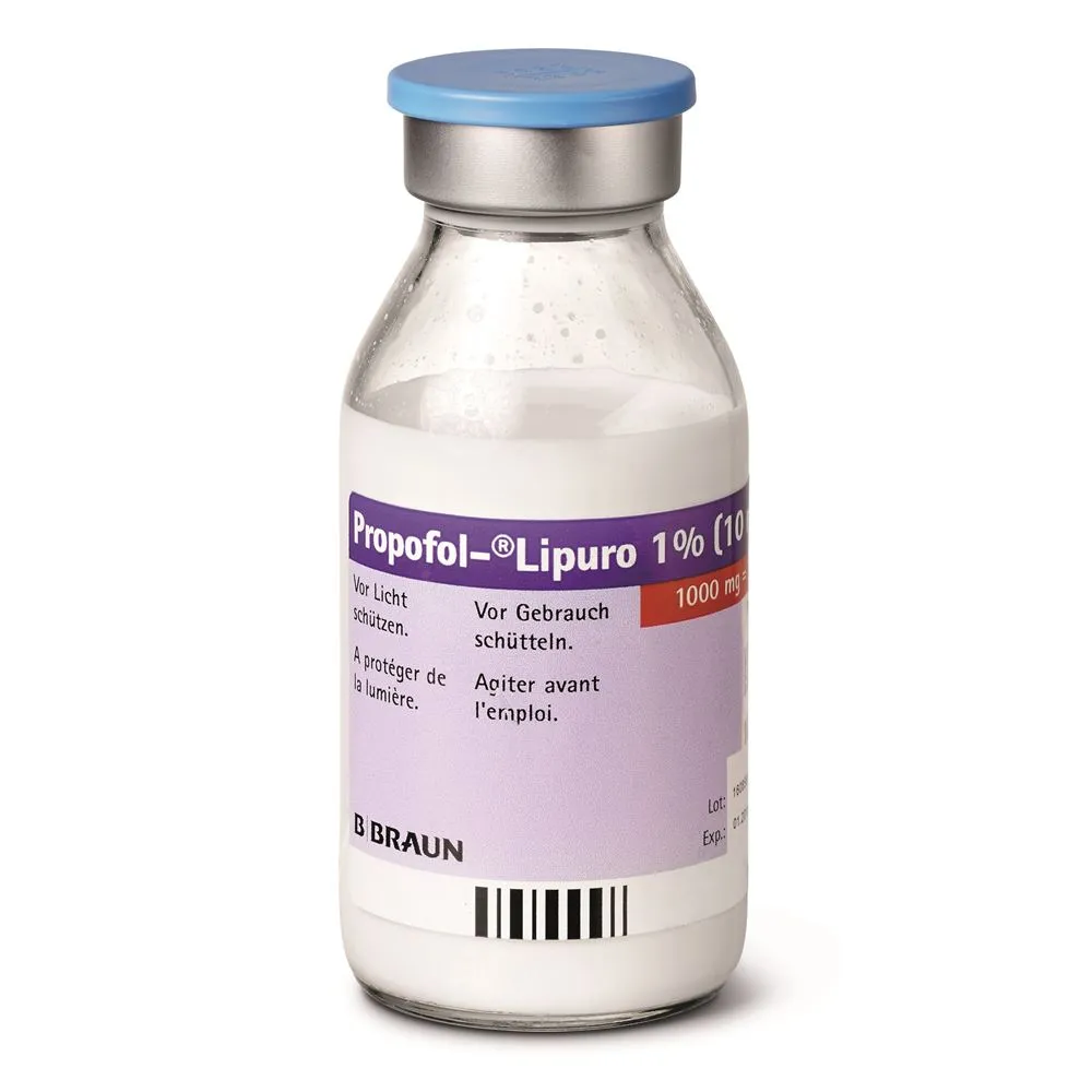 Propofol-lipuro emulsion for injection or infusion