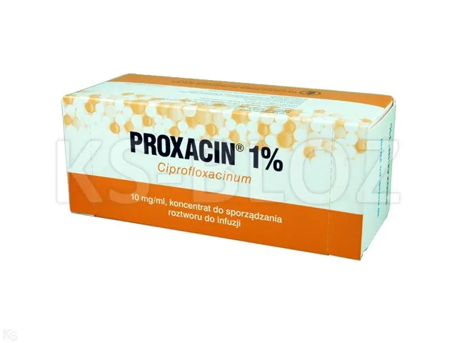 Proxacin 1% soluzione per infusione, concentrato