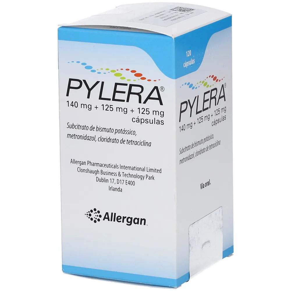 Pylera capsules, hard