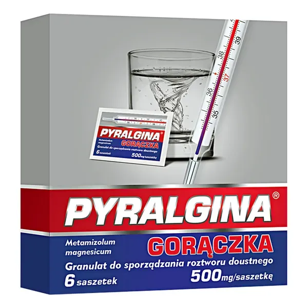 Pyralgina Dolor y Fiebre solución oral, polvo para preparación de