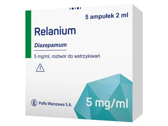 Relanium solution for injection