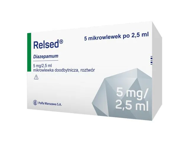 Relsed mikrowlewka doodbytnicza, roztwór