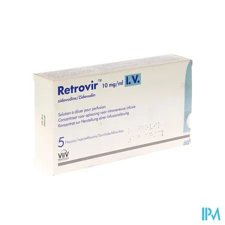 Retrovir soluzione per infusione, concentrato