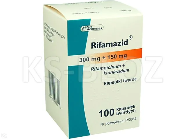 Rifamazid capsules, hard