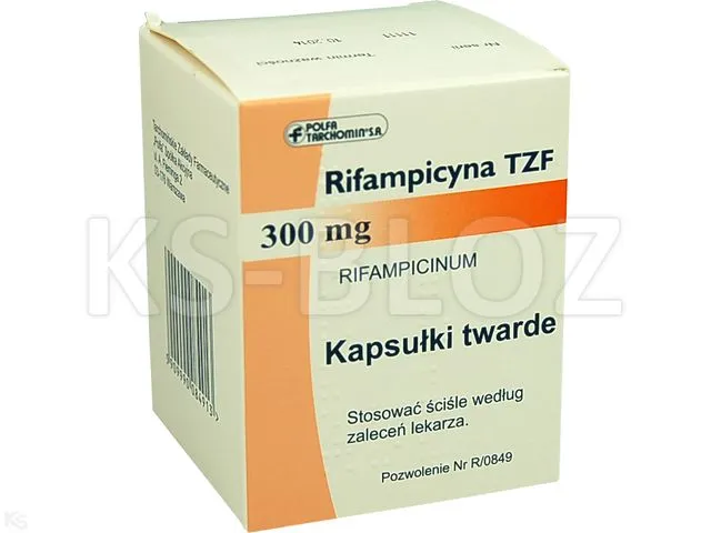 Rifampicin tzf capsules, hard