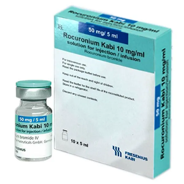 Rocuronio Kabi solución para inyección o infusión