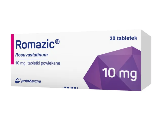 Romazic tablets, film-coated