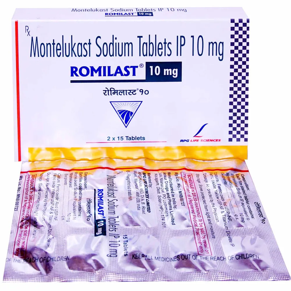 Romilast compresse, rivestite con film