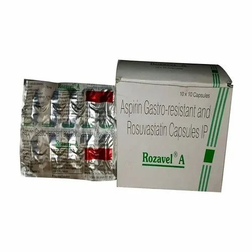 Rosuvastatina y ácido acetilsalicílico Rafarm capsule, dure