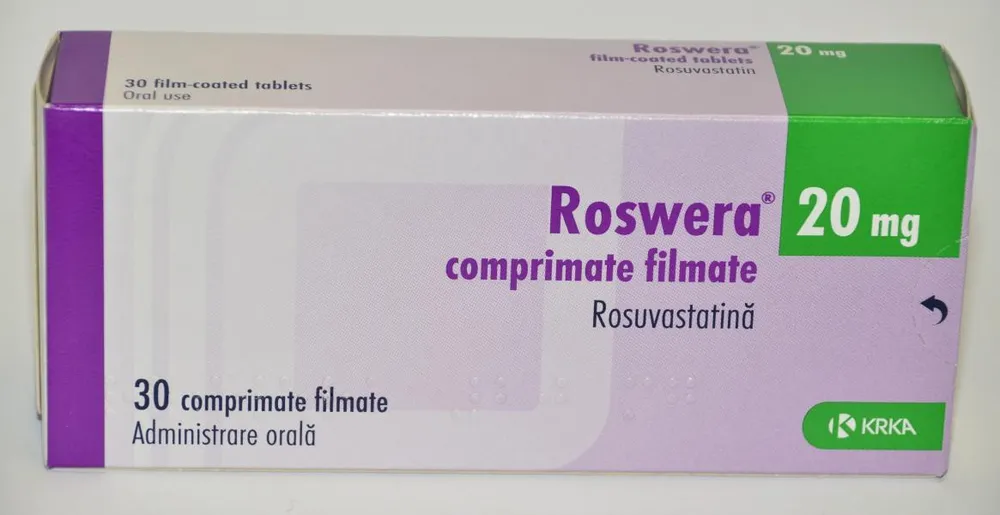 Rosuvastatin krka tablets, film-coated