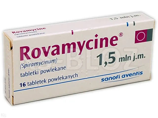 Rovamycine compresse, rivestite con film