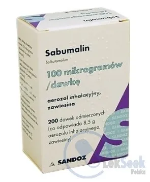 Sabumalin aerosol, inhalación, suspensión