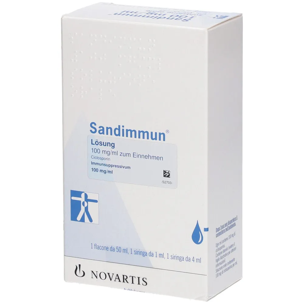 Sandimmun solution for infusion, concentrate