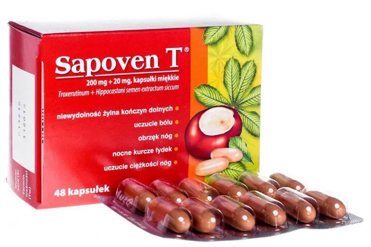 Sapoven T kapsułki, miękkie