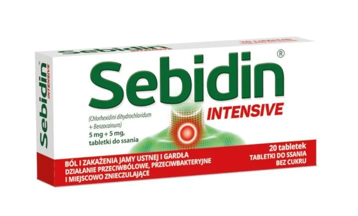 Sebidin Intensive comprimidos para chupar