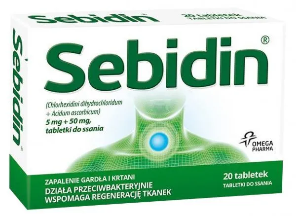 Sebidin compresse per uso orale