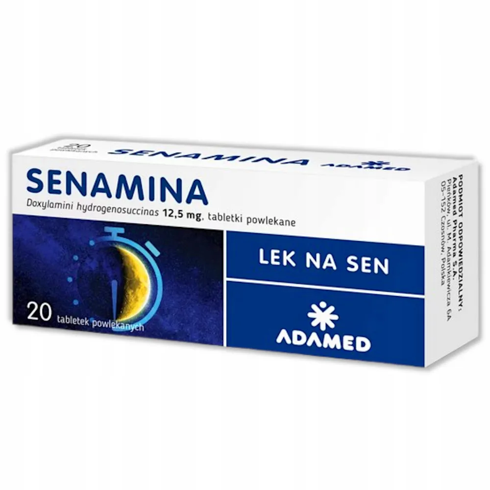 Senamina compresse, rivestite con film