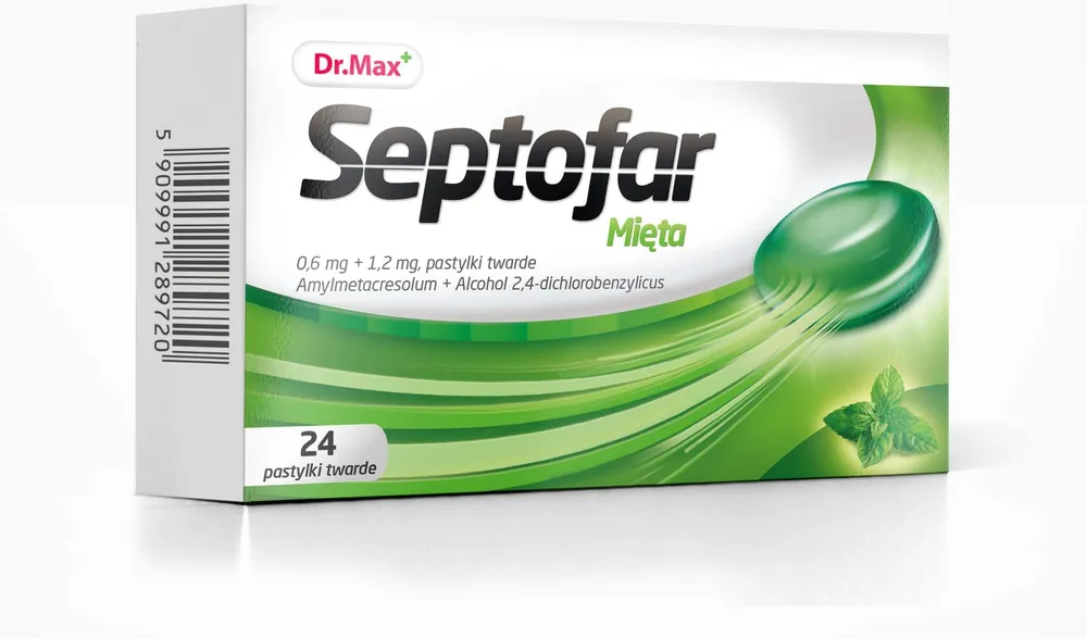 Septofar mint tablets, hard