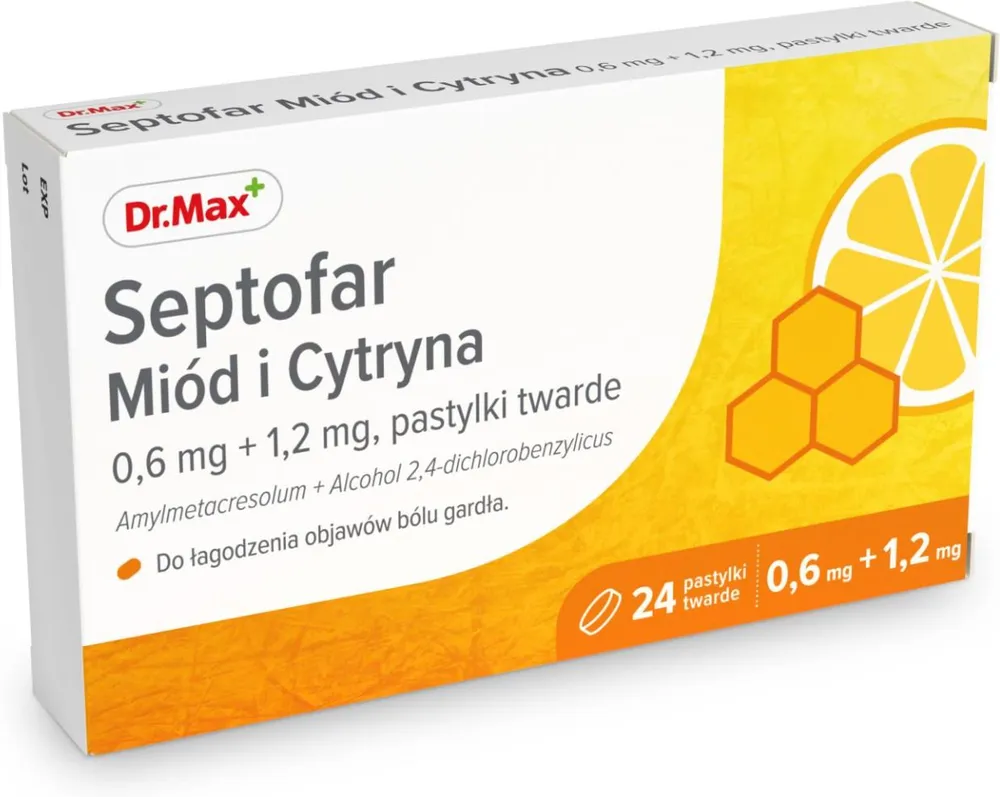 Septofar Miel y Limón comprimidos, recubiertos con película