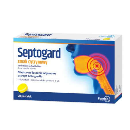 Septogard sabor limón compresse, rivestite con film