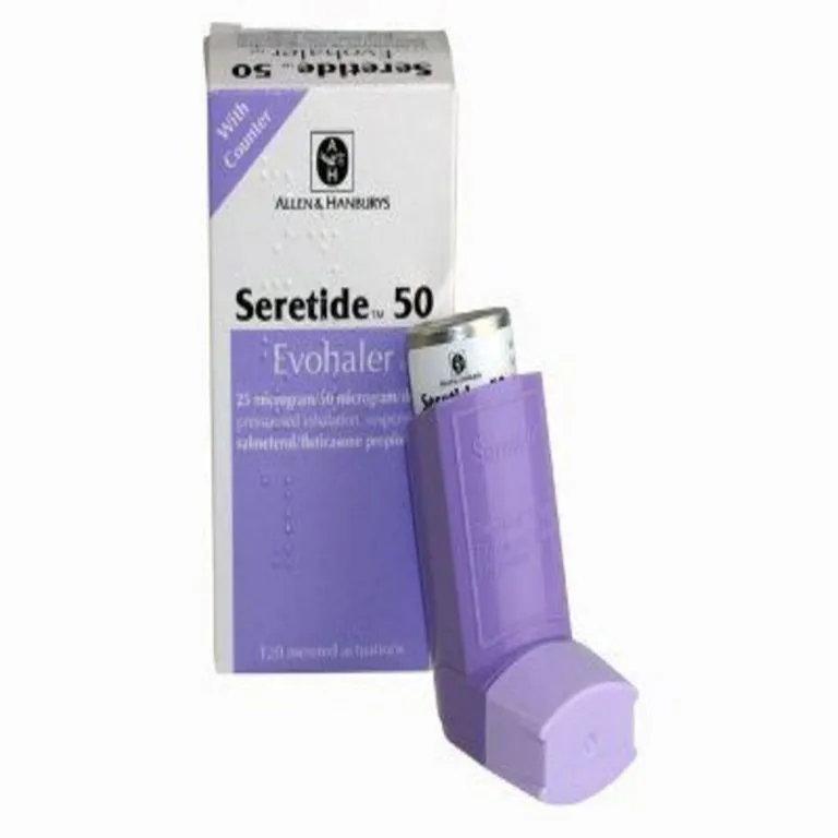 Seretide 50 aerosol, inhalation suspension