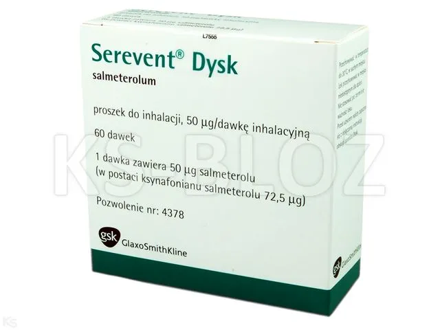 Serevent disk powder for inhalation