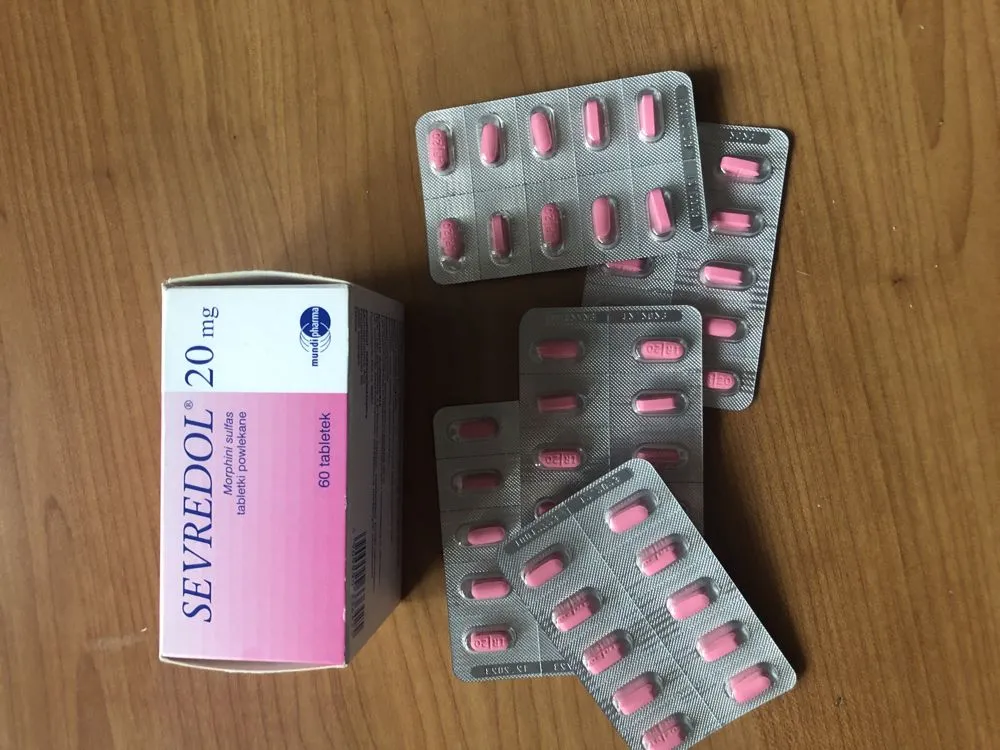 Sevredol comprimidos recubiertos