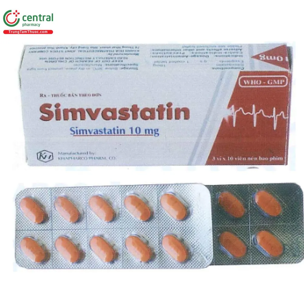 Simvastatin genoptim tablets, film-coated
