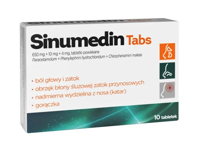 Sinumedin tabs tablets, film-coated