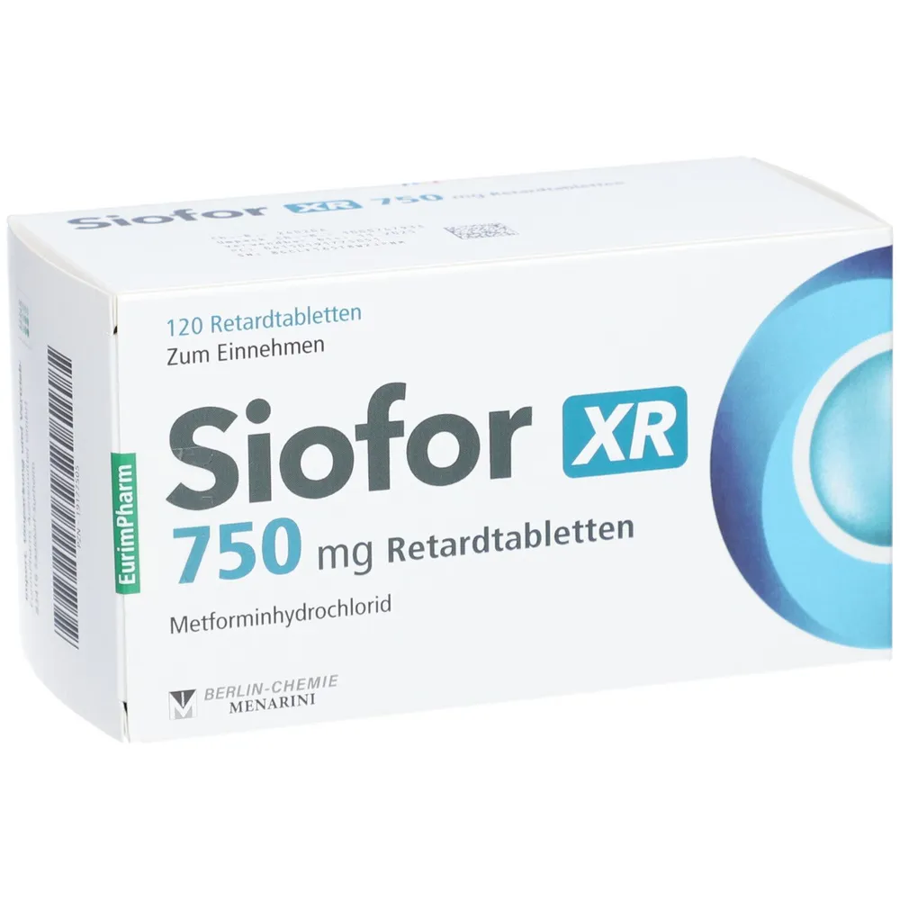 Siofor XR 750 mg compresse a rilascio prolungato