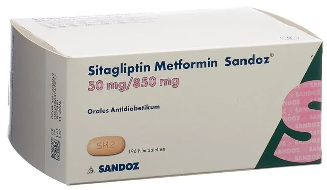 Sitagliptin + metformin hydrochloride sandoz tablets, film-coated