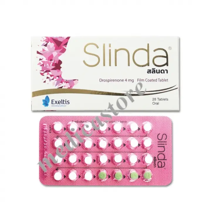 Slinda tablets, film-coated